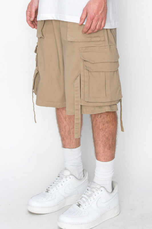 Twill Tuility Jogger Shorts - All Season Fashion
