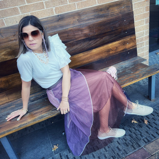 ClaudiaG Amelia Double-Layered SkirtÂÂ