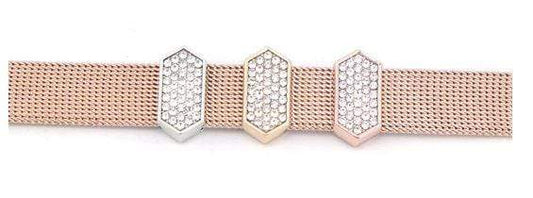 ClaudiaG Pavé Hexagon Charm