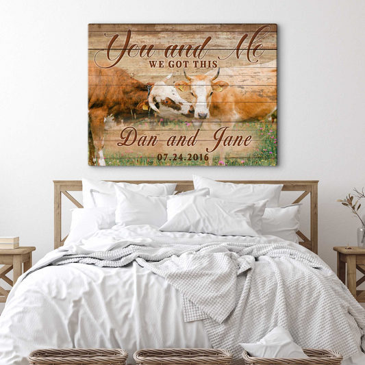 We Got This Couple Cattle Sign