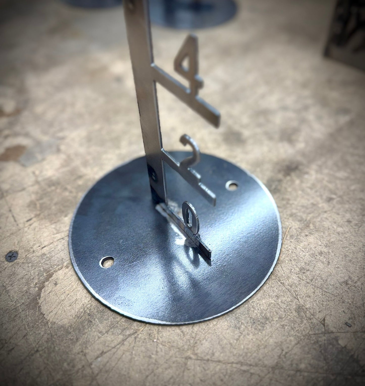Large Metal Free Standing Patio Snow Gauge - Multiple Sizes