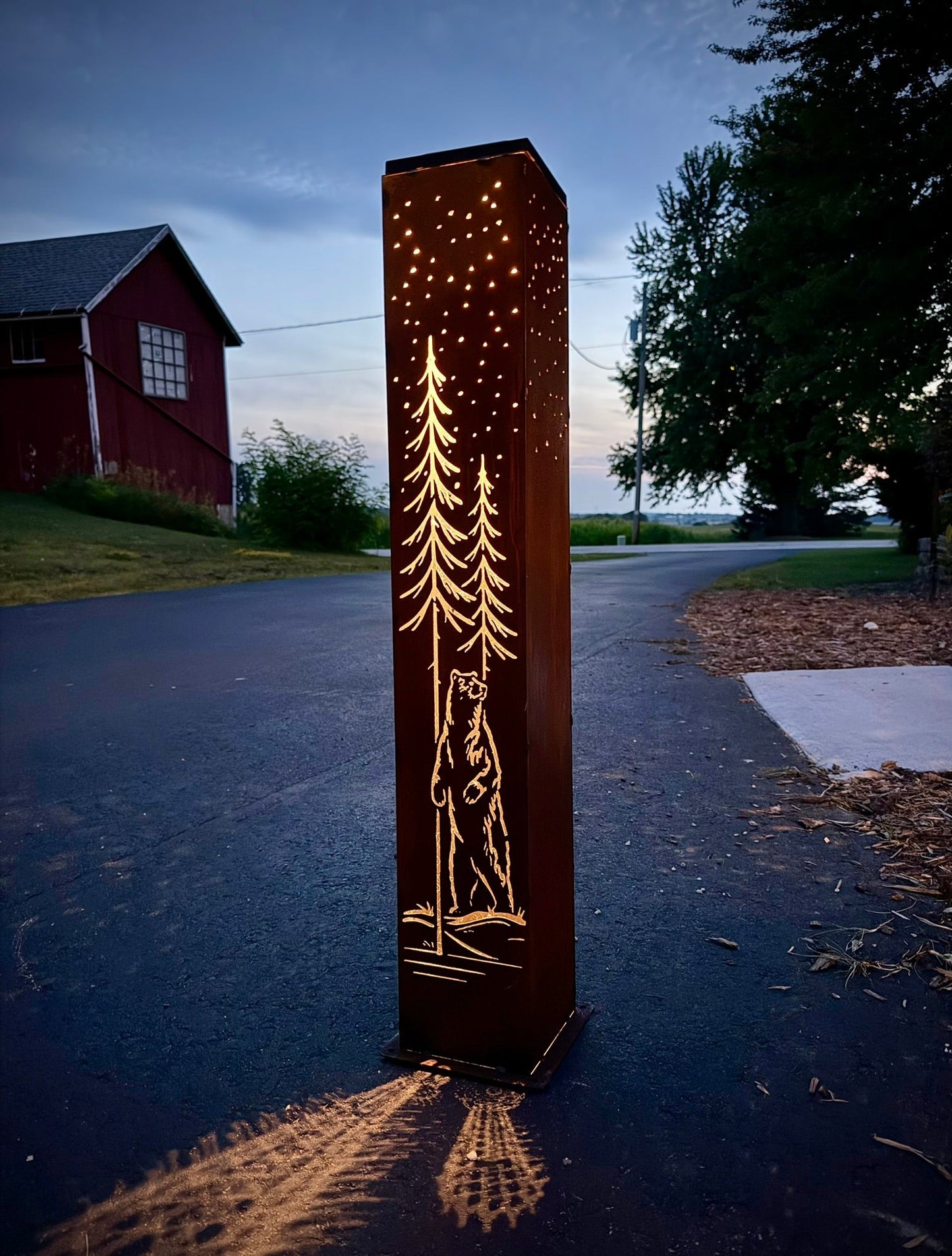 Timberline Grizzly Solar Pillar - Steel