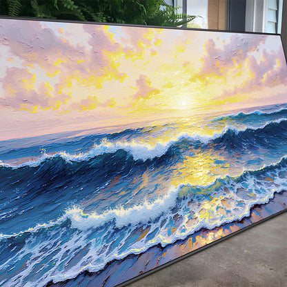 Golden Horizon Wall Art