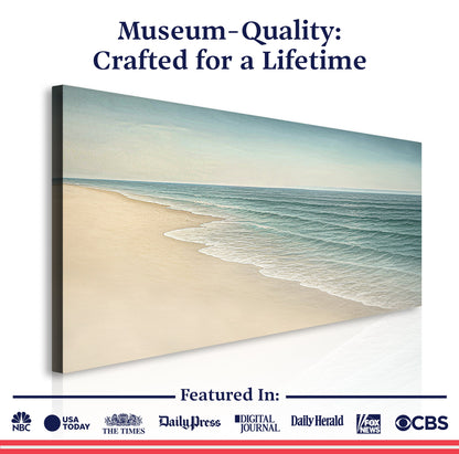 Beach Shoreline Coastal Wall Art II