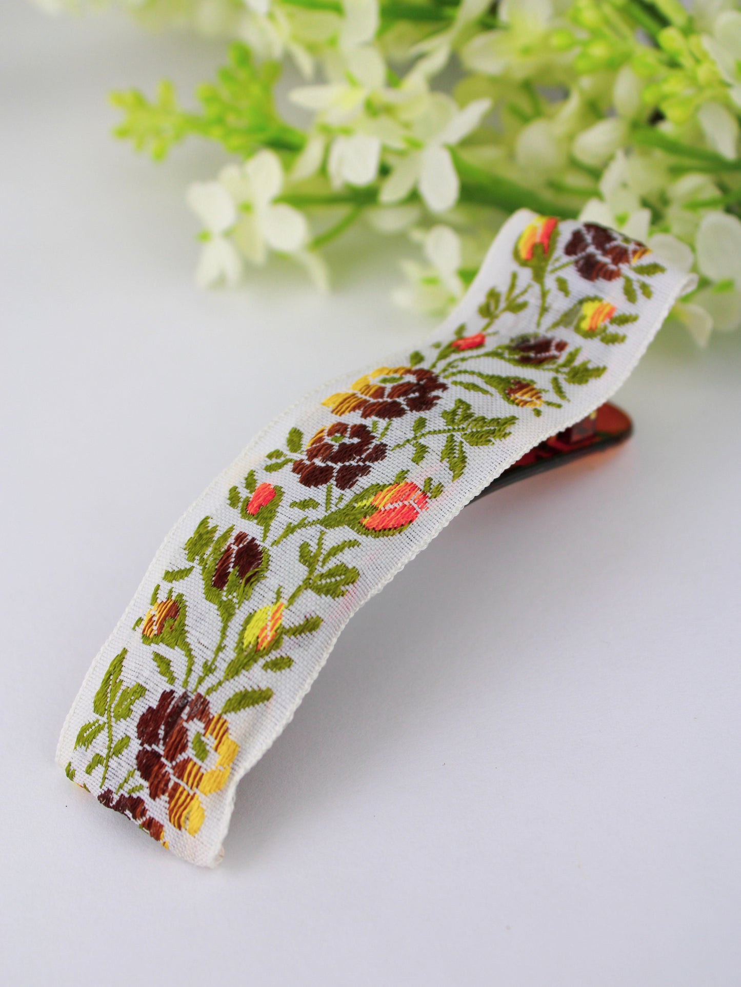 Climbing Roses Hair Clip