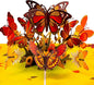 Fall Butterflies Pop Up Card