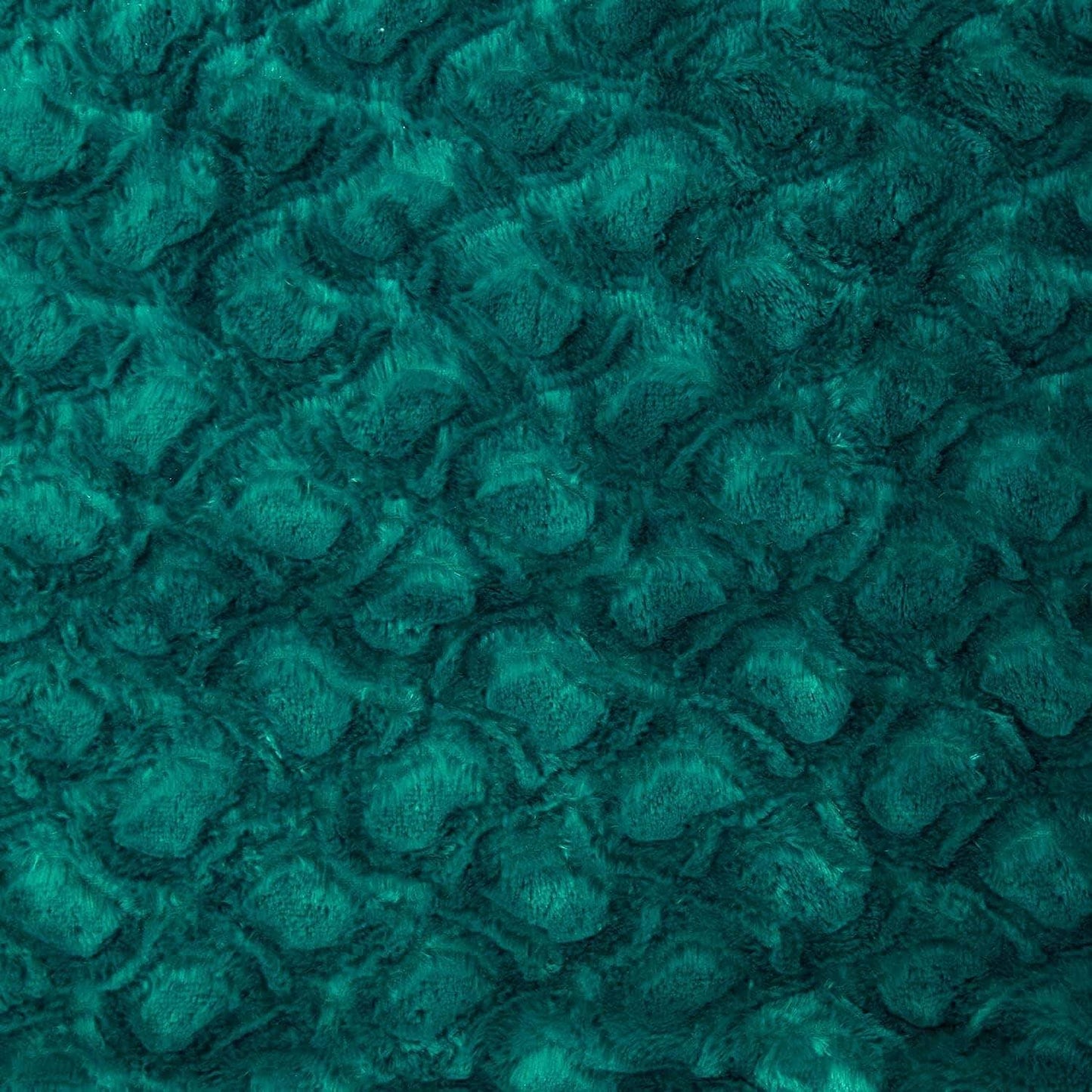DaDa Bedding Mermaid Scales Emerald Green Blue w/ Sherpa Backside Faux Fur Throw Blanket (BL-171805)