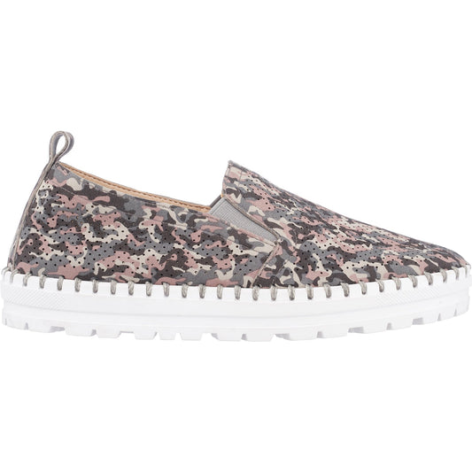 Aroma Grey Platform Sneakers
