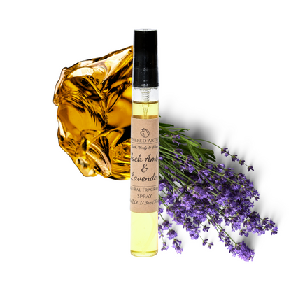 Black Amber & Lavender | Natural Fragrance | Oil Perfume