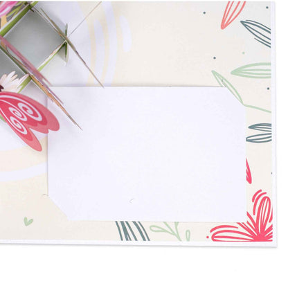 Butterflies Pop Up Card - 5" x 7"