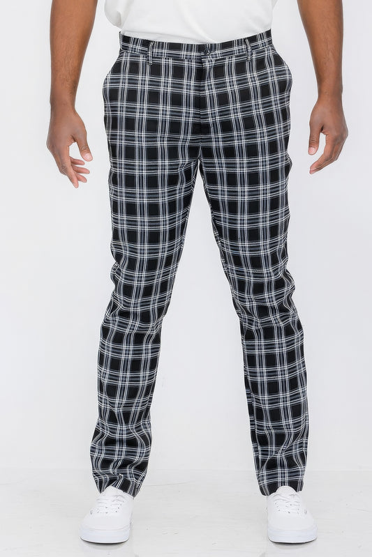 Plaid Trouser Pants - All Season Fashion