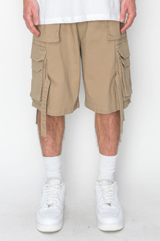 Twill Tuility Jogger Shorts - All Season Fashion