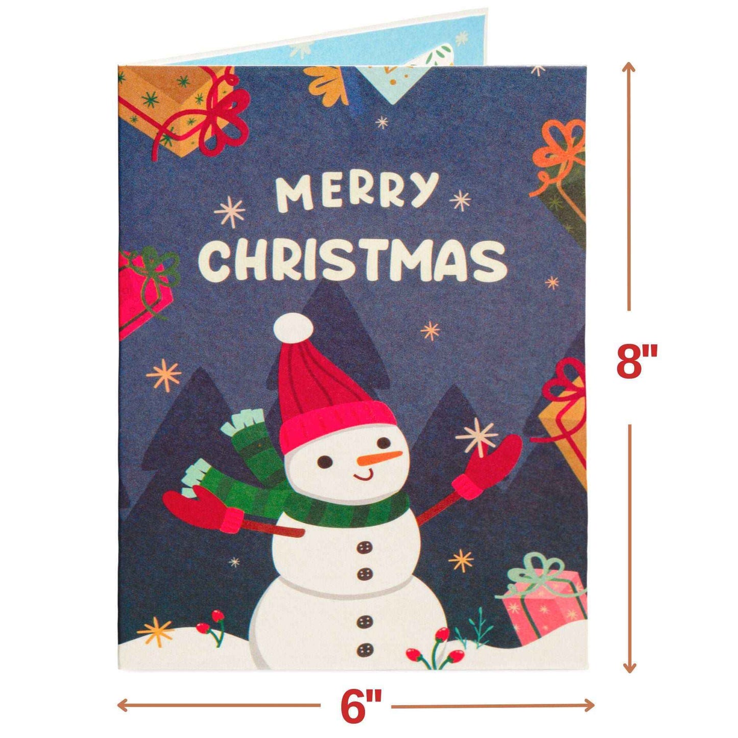 Christmas Night Frndly Pop Up Card, 5" x 7" Cover