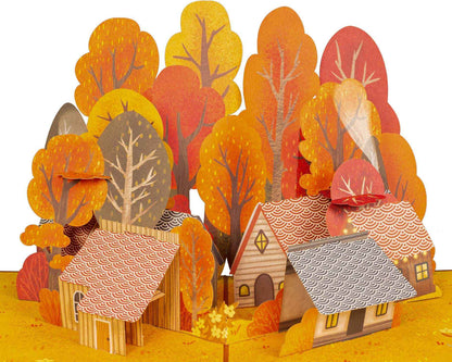 Fall Foliage Popup Card