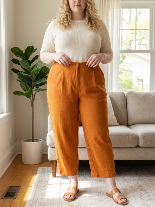 Peach and Pantry - Curvy Fit Pants