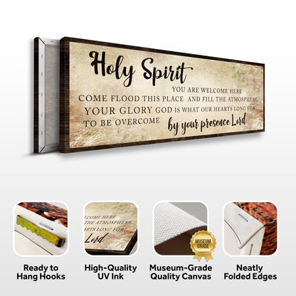 Holy Spirit You Are Welcome Here Sign VI