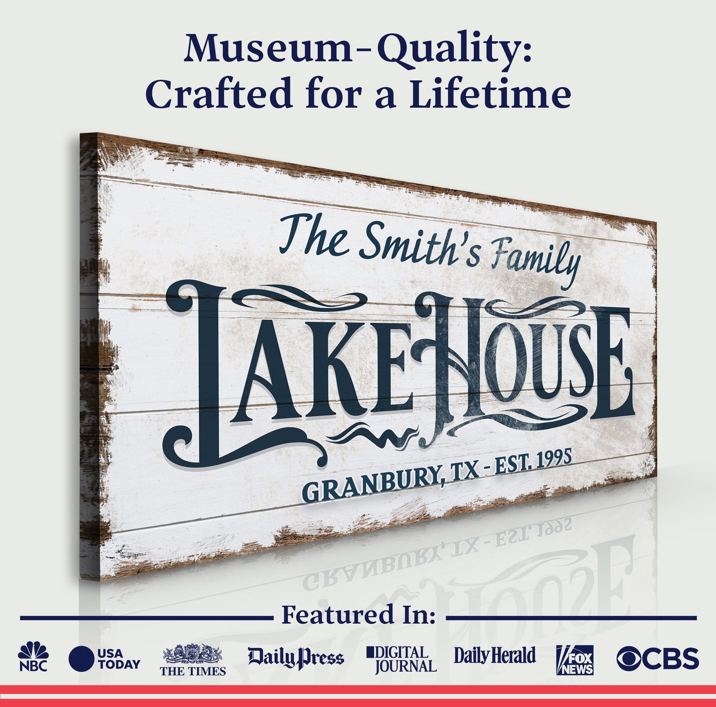 Lake House Sign VII