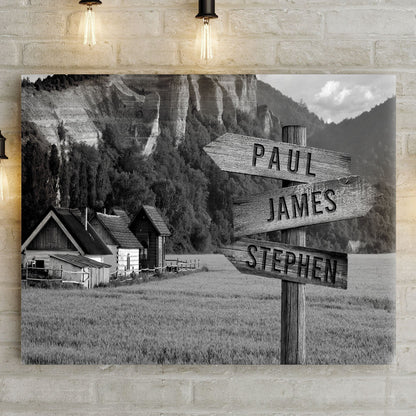 Farmhouse Name Sign