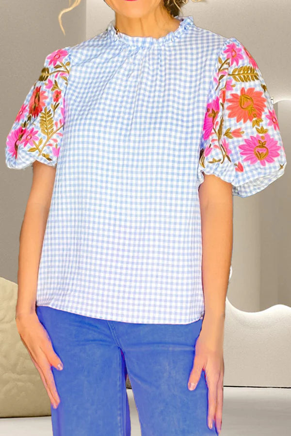Maeve Embroidered Top-