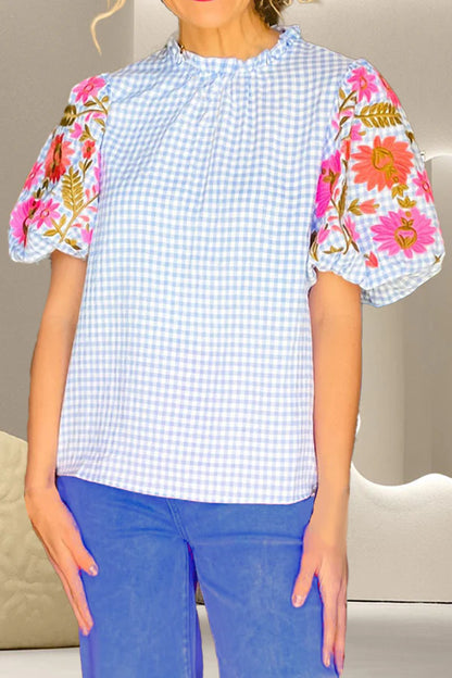 Maeve Embroidered Top-