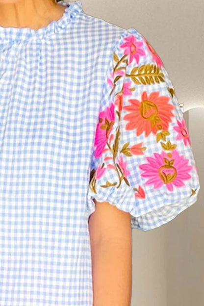 Maeve Embroidered Top-