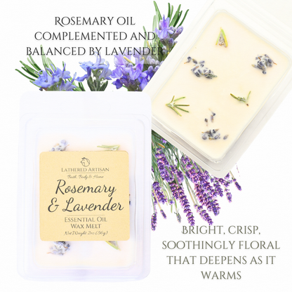 Rosemary & Lavender | Essential Oil | Wax Melts
