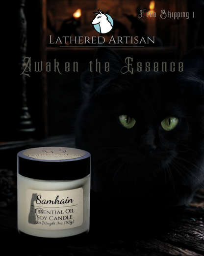 Samhain | Essential Oil | 3 oz Jar Candle