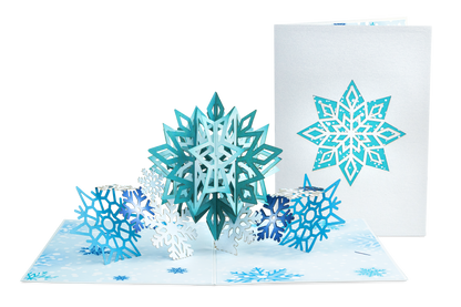 Snowflake Pop Up Card