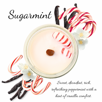 Sugarmint | Essential Oil | 3 oz Jar Candle