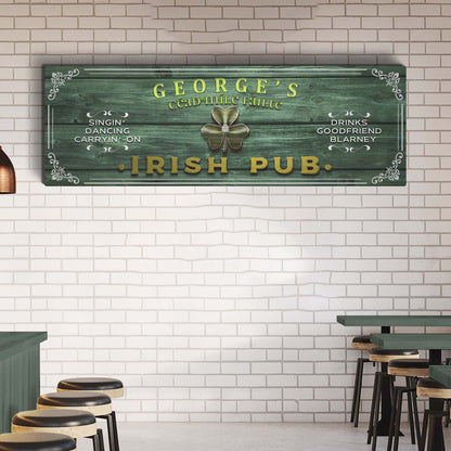 Irish Pub Sign