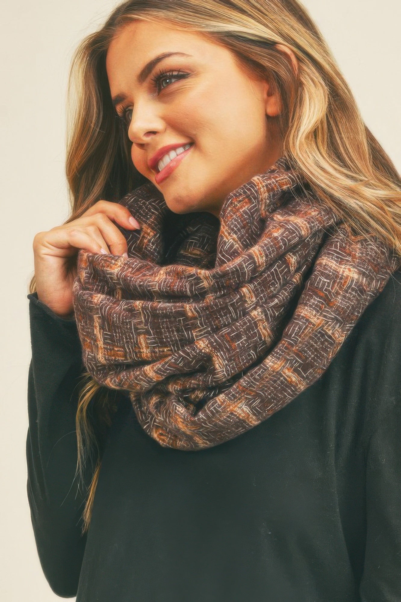 Plaid Infinity Scarf - All Season Fashion
