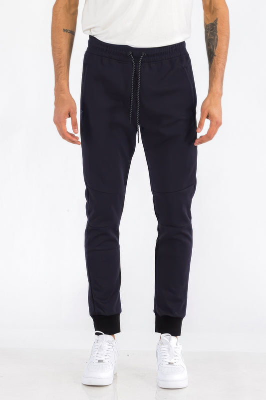 Mens Solid Heathered Jogger - All Season Fashion