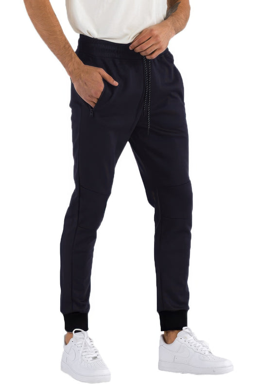 Mens Solid Heathered Jogger - All Season Fashion