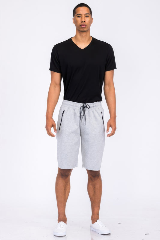 Cotton Blend Lounge Sweat Shorts - All Season Fashion