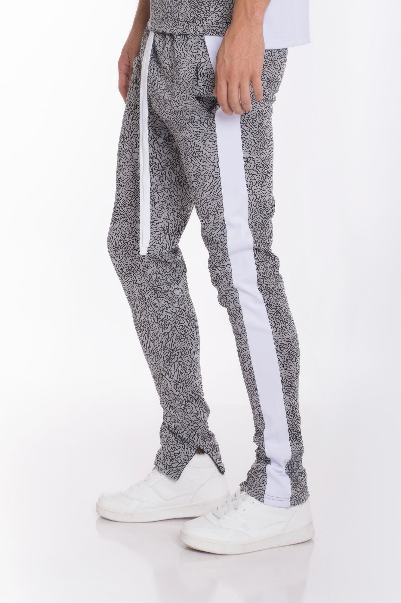 Elephant Print Track Pants - All Season Fashion