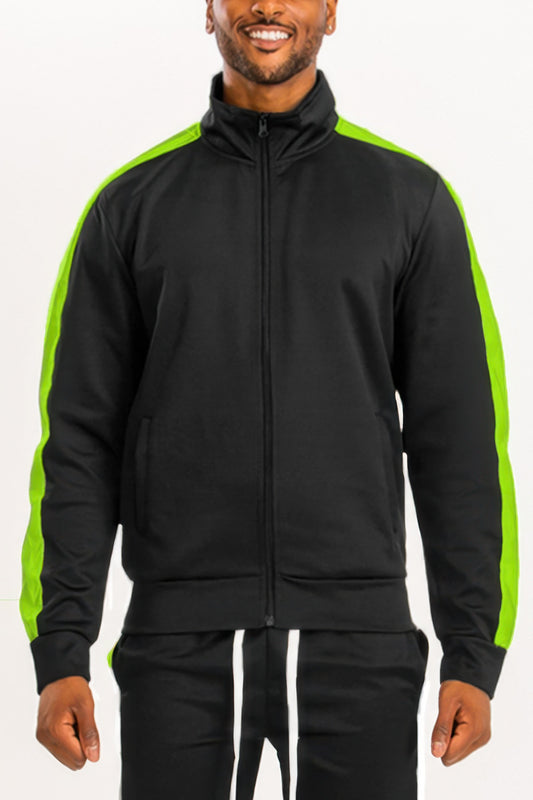 Track Single Stripe Jacket - All Season Fashion