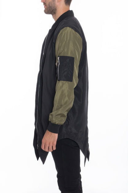 Mens Casual Windbreaker Satin Jacket - All Season Fashion