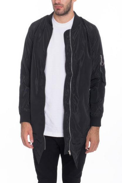 Mens Casual Windbreaker Satin Jacket - All Season Fashion