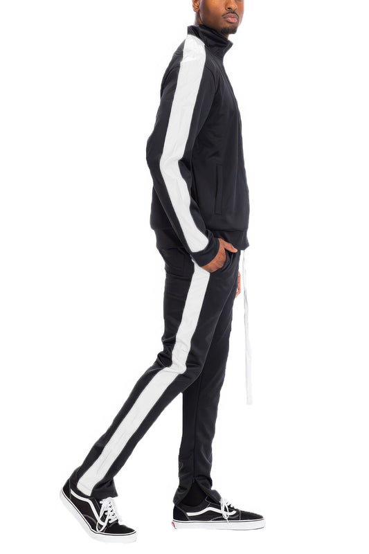 Single Stripe Track Set - All Season Fashion