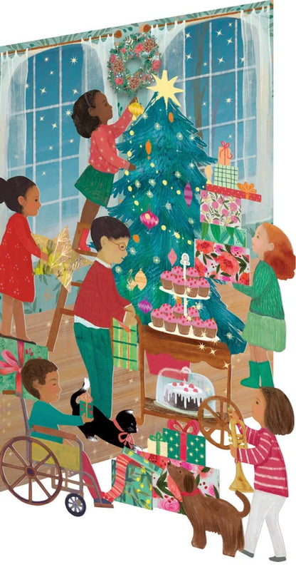 A Christmas Party Lasercut Card