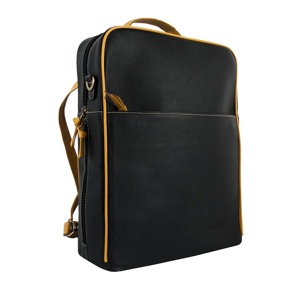 ClaudiaG Augusta Backpack-Black/Goldenrod
