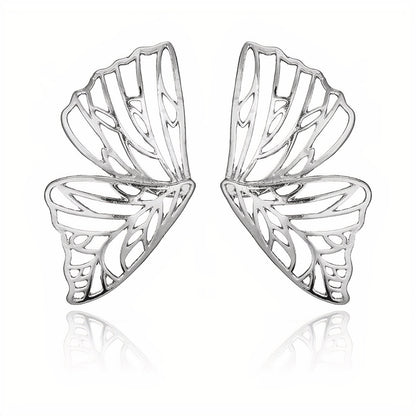 ClaudiaG Butterfly -Silver Earrings