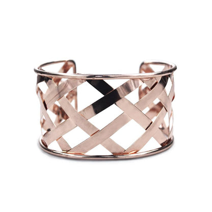 ClaudiaG Cuffed  Bracelet Rose Gold