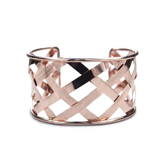 ClaudiaG Cuffed  Bracelet Rose Gold