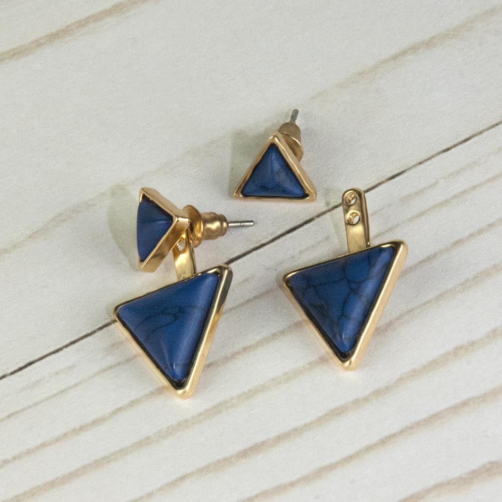 ClaudiaG Gypsy Earrings-Sapphire