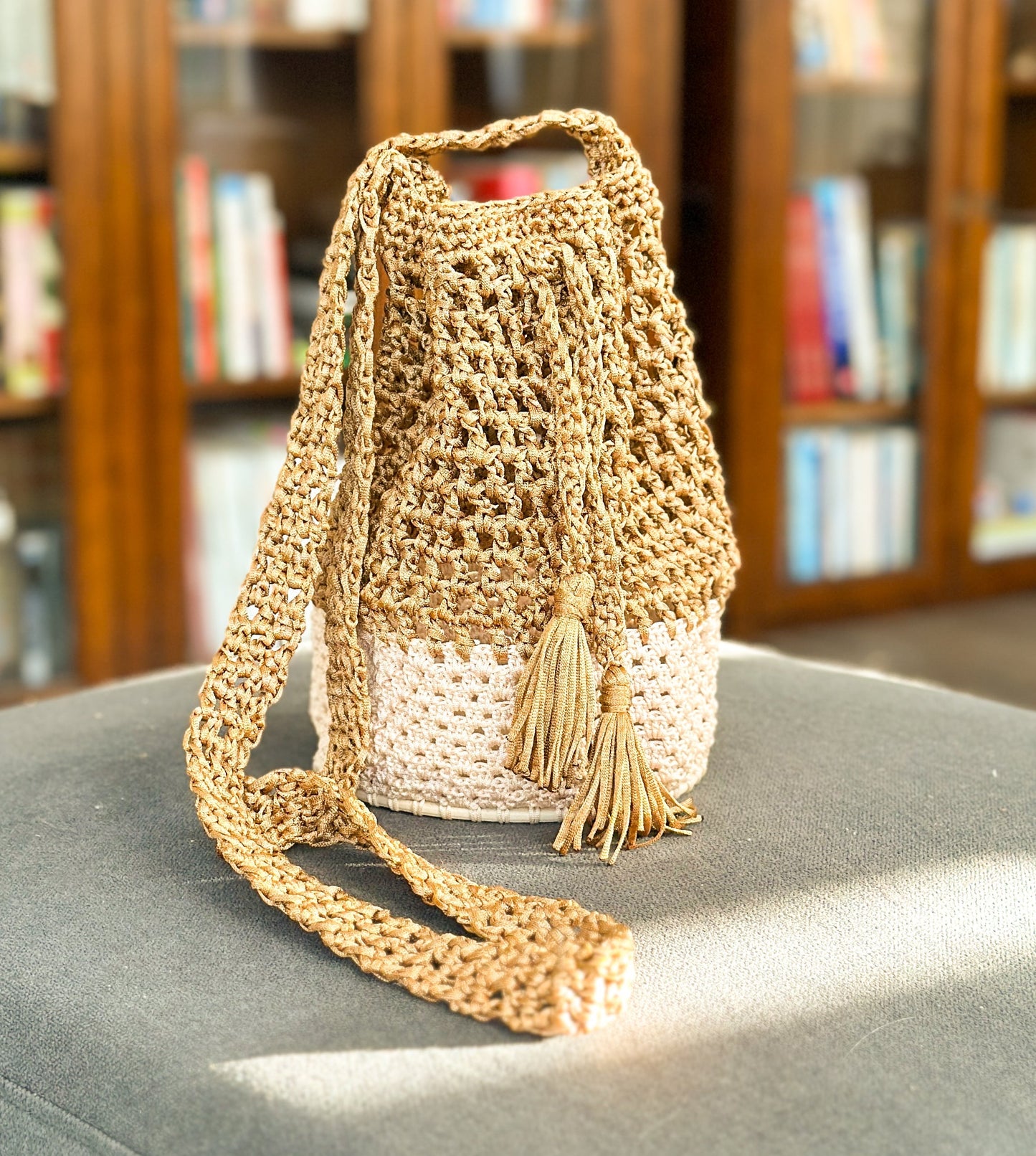 Saint Scholastica Handmade Mochila
