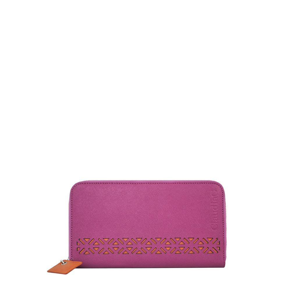 ClaudiaG Lotus Wallet-Watermelon/Orange