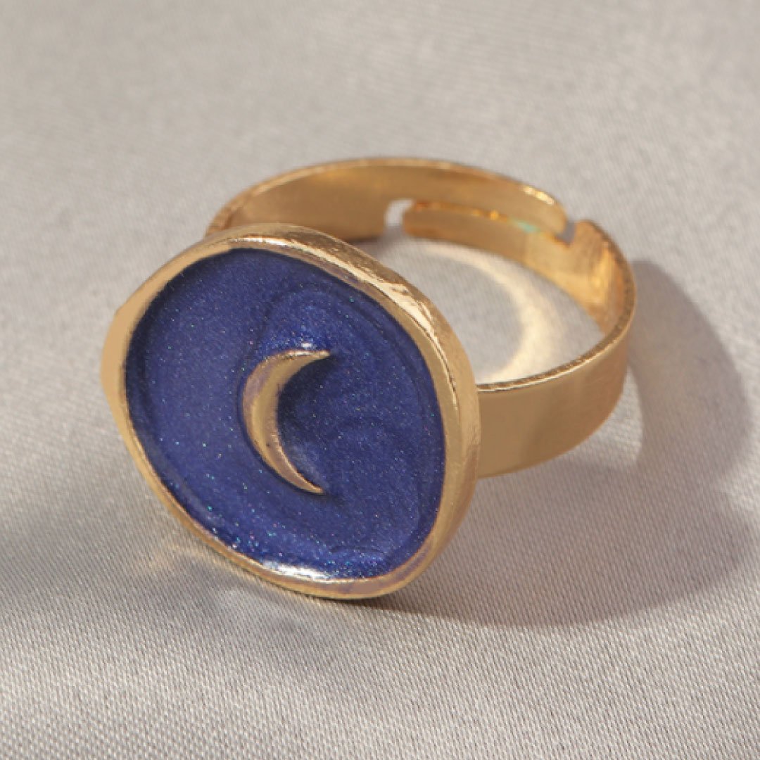 ClaudiaG Astral Ring Black