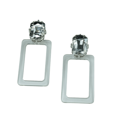 Zully Earrings- Clear