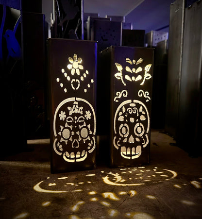 Day of the Dead Solar Pillar - Steel - Multiple Sizes